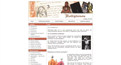 Desktop Screenshot of die-religionen.net